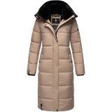 Marikoo - B936 - Gewatteerde Winterjas - Taupe - Lang