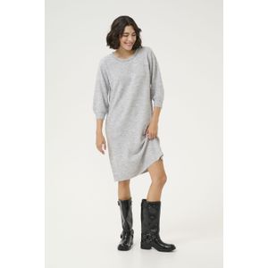 Kaffe Gebreide jurk 'KA Meridith'  lichtgrijs