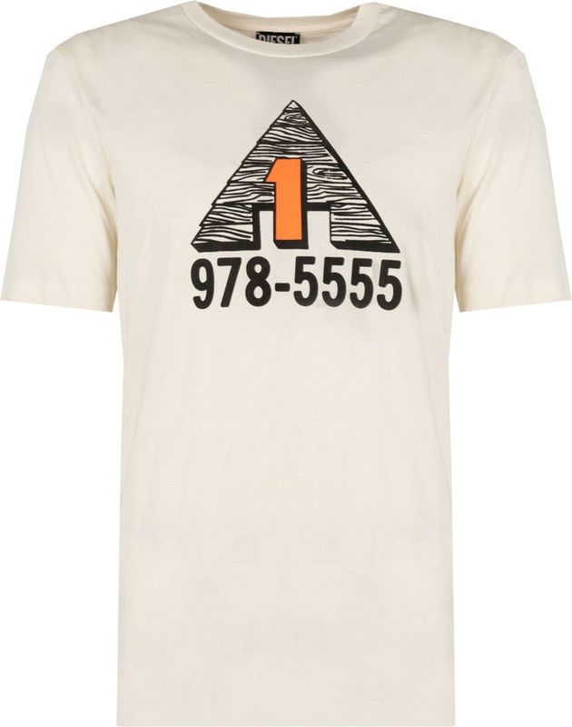 Diesel - T-Just - T-shirt - Beige