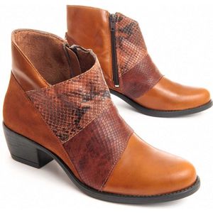 Purapiel Heel Ankle Boot Pureboto48 In Brown