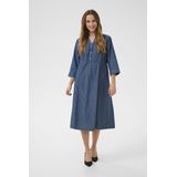 Kaffe - Jurk 'Alice' - Blauw Denim - Blousejurken