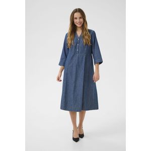 Kaffe - Jurk 'Alice' - Blauw Denim - Blousejurken