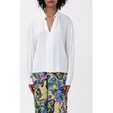 Zijden V-hals Blouse