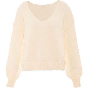 Mymo - Jumper - Wolwit - Pullover Trui