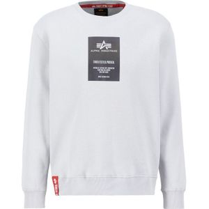 ALPHA INDUSTRIES - Rainbow Refl. Label - Sweater - Ongevoerd - Logoprint