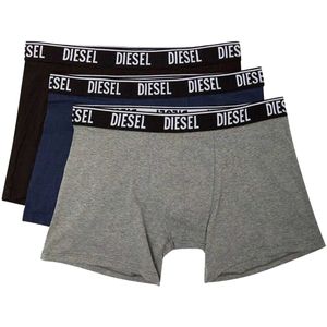 Diesel Heren Umbx-Sebastian Boxershorts (Set van 3) (Zwart/Blauw/Grijs)