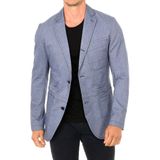 G-star - Flap Nek Blazer Jas - Blauw - Katoen