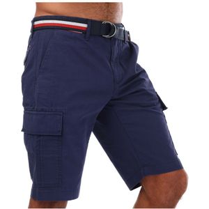 Tommy Hilfiger John Cargoshort Voor Heren, Blauw - Maat 32 (Taille)