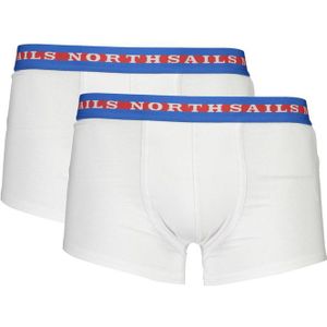 North Sails - Boxershorts - Wit - Katoen - Bicolor Logo