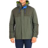 La Martina - Blazer - Olijfgroen - 56% Polyester 34% Katoen 10% Polyamide