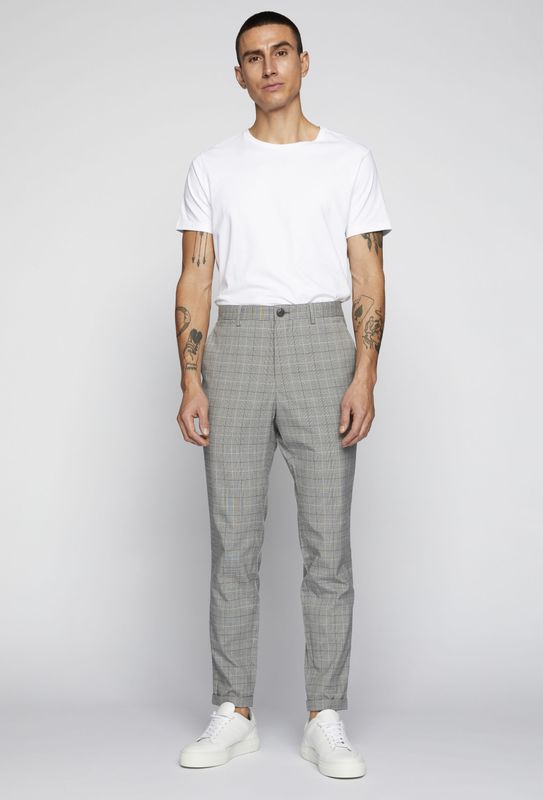 Casual broek Regular fit grey