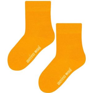 Sokken van Merinowol voor peuters | Steven | Warme dikke sokken voor de winter - Geel