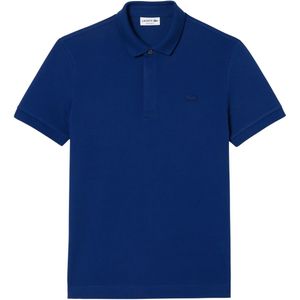 Lacoste Heren Paris Stretch Regular Poloshirt (Blauw)