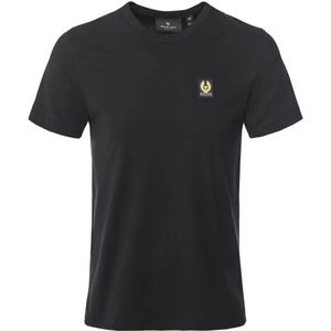 Belstaff Heren Katoenen Logo T-shirt Marineblauw
