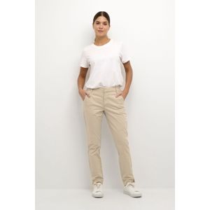 Capri broeken - Feather Gray - Regular Fit - 7/8 Lengte - 98% Katoen