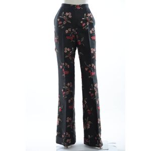 Dolce & Gabbana - Wijde Broek - Zwart - Polyester-Zijde-Nylon-Metallized Vezels