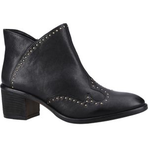 Hush Puppies - Waverly - Leren Damesschoenen - Zwart