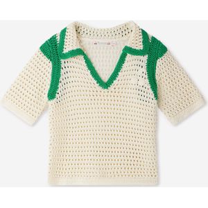 Meisjes Elanita Trui in Ivoor