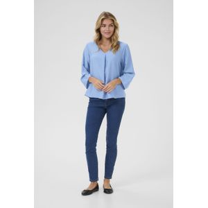 Blouse met lange mouwen Regular fit Silver Lake Blue CC blue