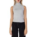 Tops - Mélange - Knitwear - Slanke Pasvorm - Mouwloos