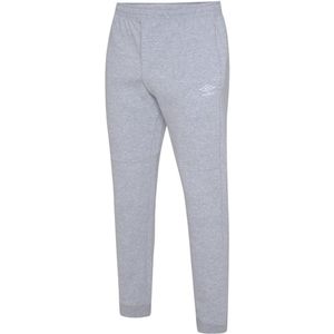 Umbro Joggingbroek voor kinderen/Kids Club Leisure (Grijs gemêleerd/wit)