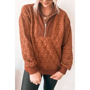 Gequiltde Pullover