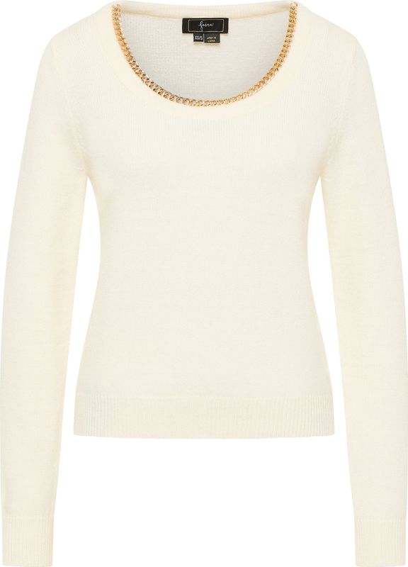 faina gebreide trui tuxe