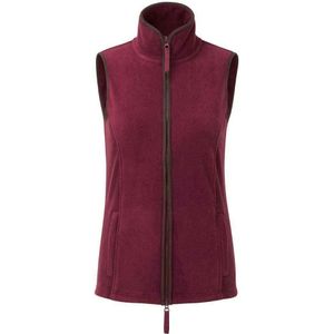 Premier Dames/dames Artisan Fleece Gilet (Bourgogne/Bruin)