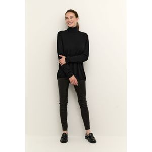 Pullovers - Dames Coltrui - Groen - Viscose - Lange Mouwen