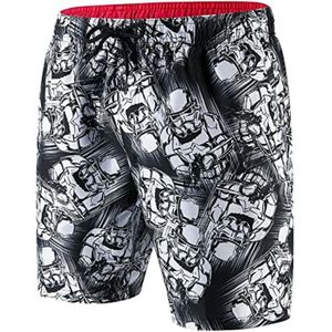 Speedo - Star Wars Print - Watershort - Zwart/Wit - 17 inch