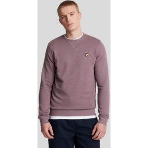 Lyle & Scott Heren Sweatshirt met ronde hals (Mauve)