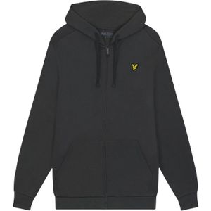 Lyle & Scott Heren Full Zip Hoodie (Grijs)