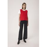 Mouwloos vest SLVespera Mouwloos vest Regular fit red