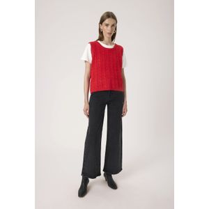 Mouwloos vest SLVespera Mouwloos vest Regular fit red
