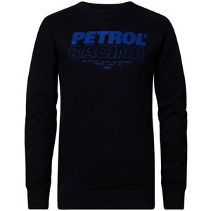 Petrol Industries - Jongens Logoartwork Sweater - Zwart