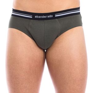 Slip van ademende stof, anatomische voorkant, model A077H voor mannen. Superieur comfort en pasvorm.
