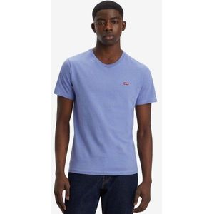 Levis Heren Origineel Huismerk T-Shirt (Lichtblauw)