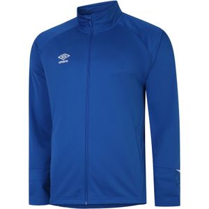Umbro Gebreid trainingsjack voor kinderen/Kids Total Training (Koningsblauw/Wit)