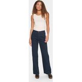 SAINT TROPEZ - Ilu - Jeans - Nachtblauw - Wide Leg - Mid Waist