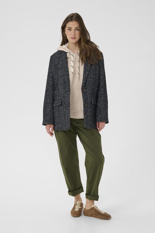 Cream, Dames, Jassen, Grijs, Maat: M