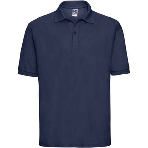Russell Klassiek poloshirt voor volwassenen (Franse marine)