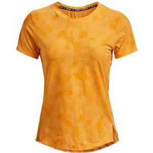 Under Armour UA Iso-Chill hardloop-T-shirt voor dames, geel