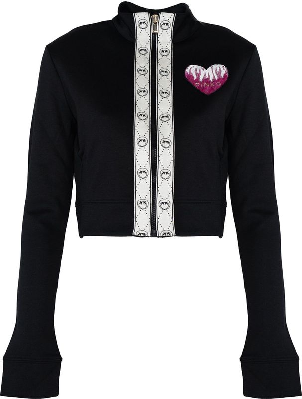 Blouse - Blauw - Katoen - Moderne Snit met Ritssluiting