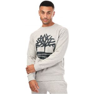 Timberland Knennebec River Sweatshirt Met Ronde Hals Voor Heren, Grijs - Maat S