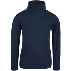 Mountain Warehouse Kinder-/kids Talus Roll Neck Top Met Lange Mouwen (Marine) - Maat 2-3J / 92-98cm