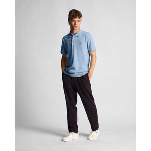 Lyle & Scott - Poloshirt - Lichtblauw - Korte Mouwen