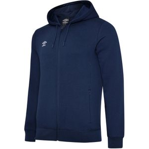 Umbro Heren Club Leisure Hoodie (Marine / Wit)