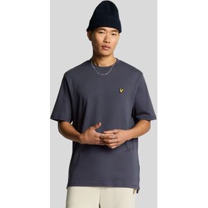Lyle And Scott - Interlock T-shirt - Navy - Heren