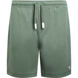 Weird Fish Heren Crawford Loop Back Shorts (Legergroen)