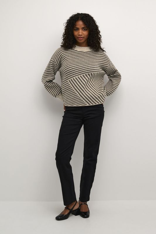 Pullover - KAverana - Baggy Fit - Cream